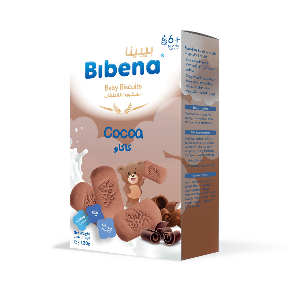 Bibena Baby Biscuits Cocoa