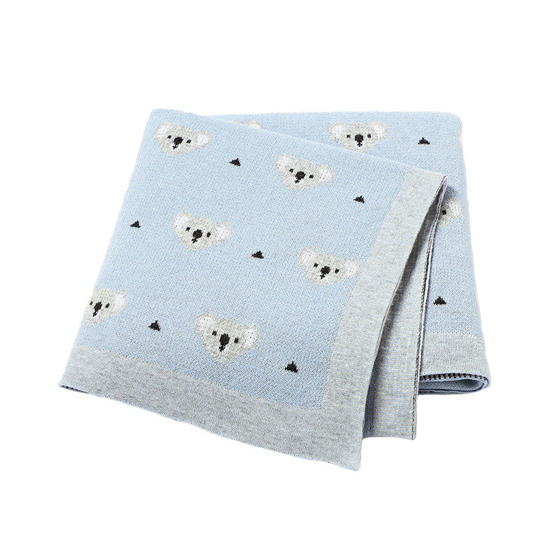 Sweet Dreams Koala™ Aqua Baby Blanket | MamasHero KSA 