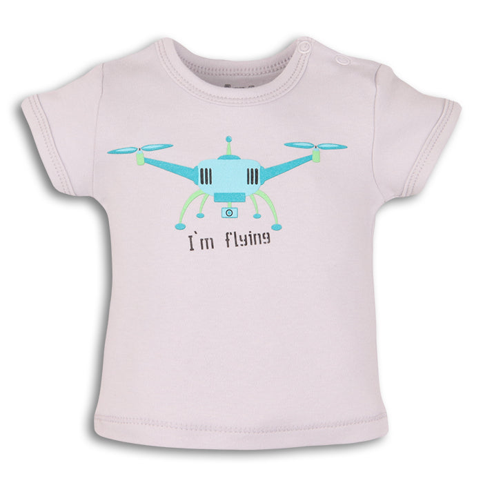 Organic T-shirt Drone Design | MamasHero KSA