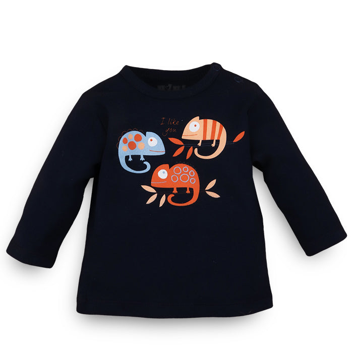 Animal Baby T-shirt Design Black | MamasHero KSA