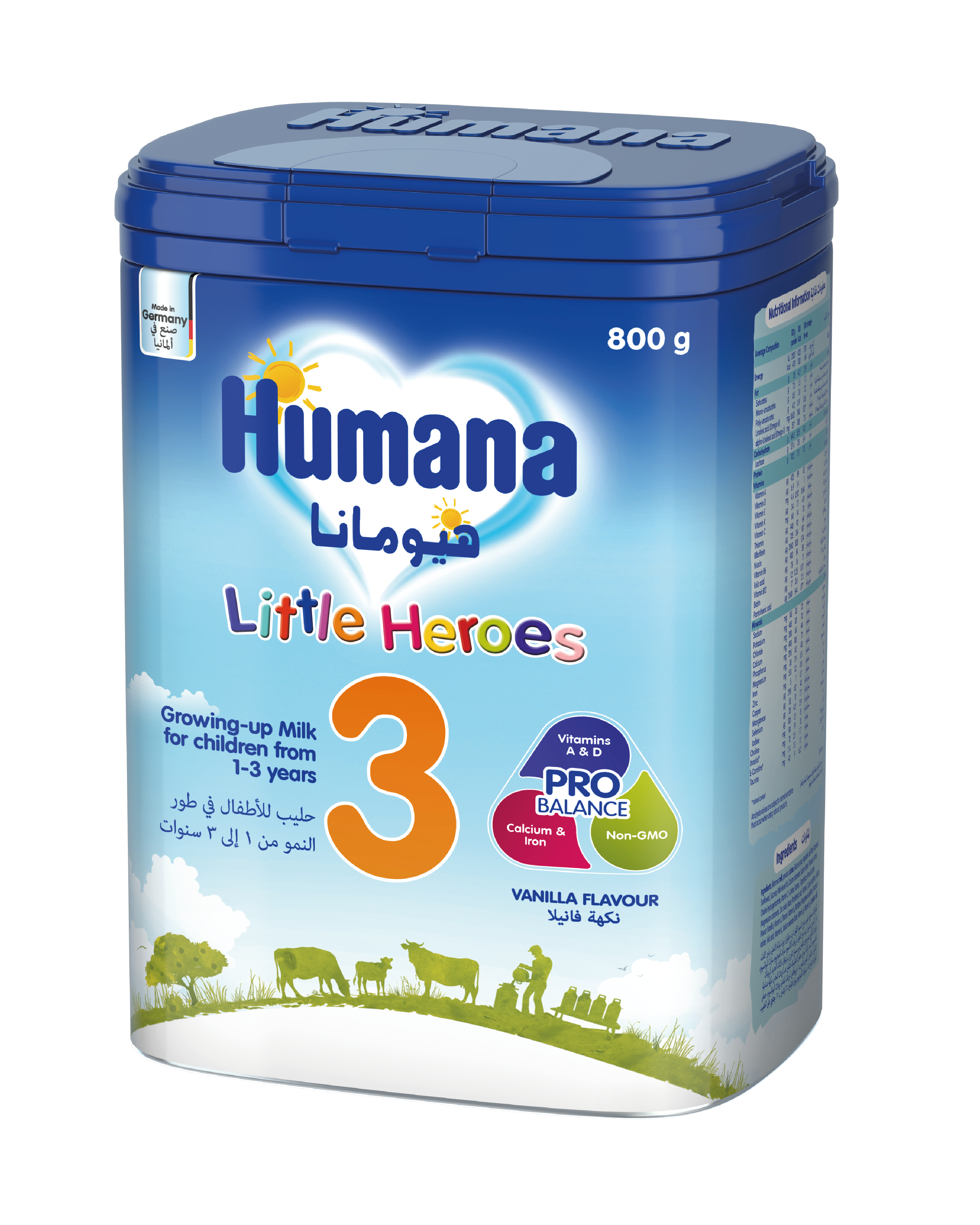 Humana PROBALANCE™ Growing-up baby Milk, Stage 3, 1-3 years, 800 g | MamasHero KSA