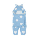 Knit Baby Sleeping Bag Heart Design | | MamasHero KSA