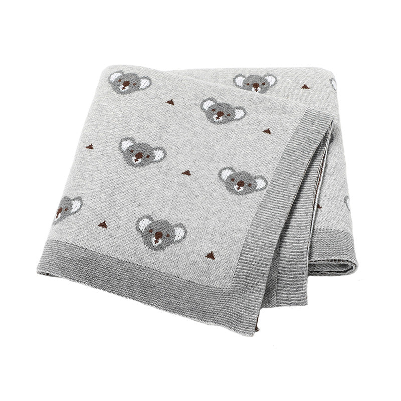 Sweet Dreams Koala™ Grey Baby Blanket | MamasHero KSA