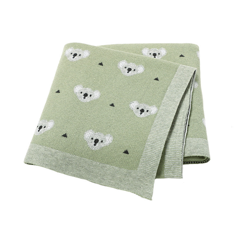 Sweet Dreams Koala™ Green Baby Blanket | MamasHero KSA