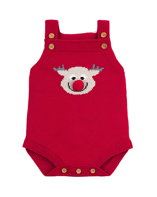 Cute Elk Design Baby Bodysuit | MamasHero KSA