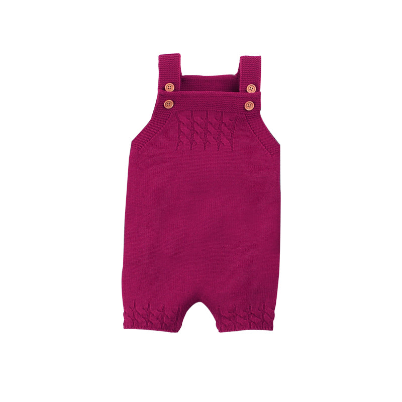 Knit Classic Baby Jumpsuit (5 Color Options) | MamasHero KSA