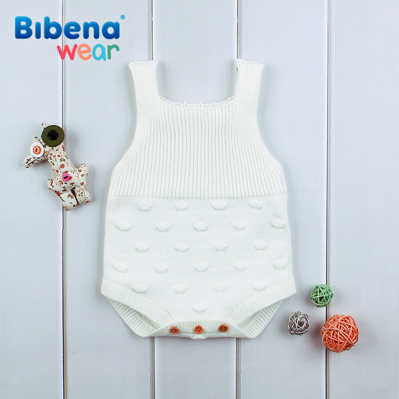Ribbed Knit Baby Bodysuit | MamasHero KSA