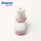 Knit Baby Shoes Two Tone Design | MamasHero KSA