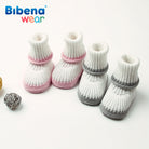 Knit Baby Shoes Two Tone Design | MamasHero KSA