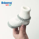 Knit Baby Shoes Two Tone Design | MamasHero KSA