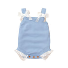 Knit Baby Bodysuit Blue Ribbon Design | MamasHero KSA