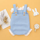 Knit Baby Bodysuit Blue Ribbon Design | MamasHero KSA