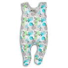 Organic Jumpsuit Blue Pattern  | MamasHero KSA