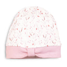 Baby Hat Flower Design White | MamasHero KSA