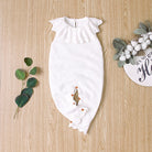 Sleeveless Knit Baby Romper with Cute Collar | MamasHero KSA